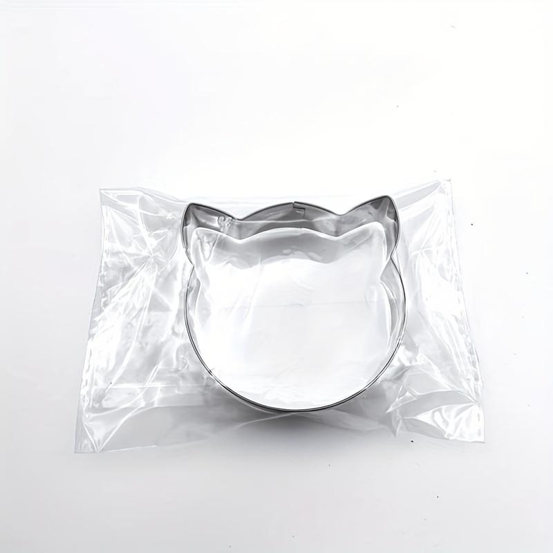 1pc of Stainless Steel Cute Cat Cookie Cutter, Cartoon Creative Baking Mold, Fruit Cutting Mold