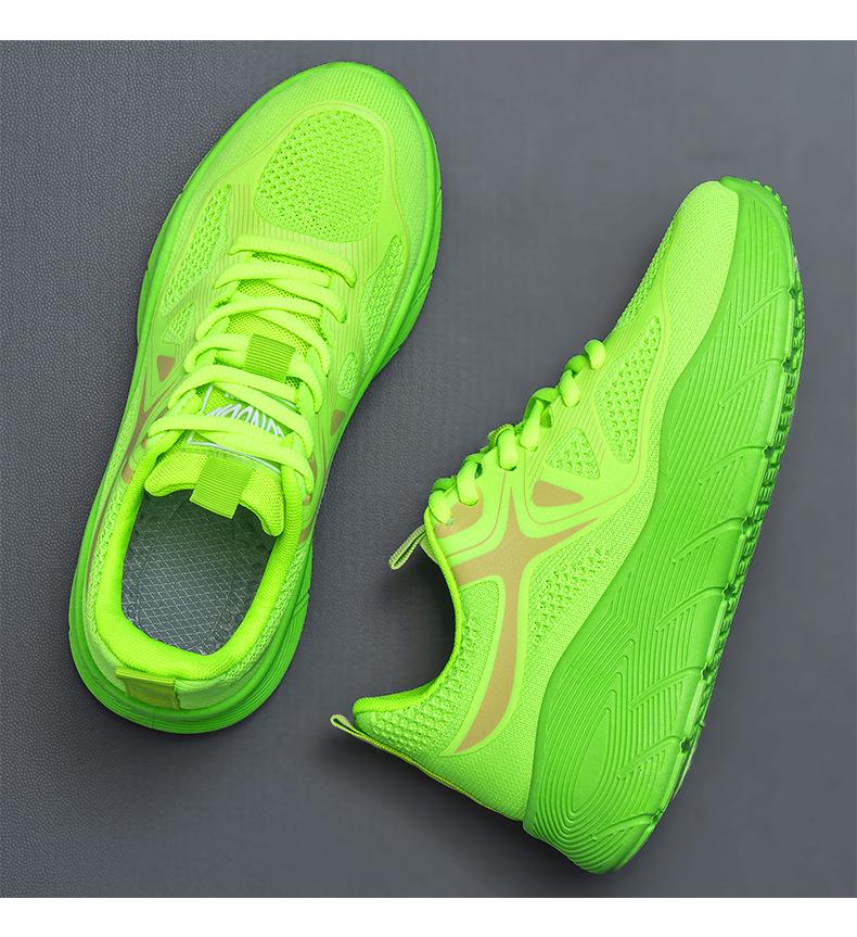 Women's shoes, versatile new sports shoes, fly-knit mesh, low-cut, lightweight casual shoes, comfortable women's shoes