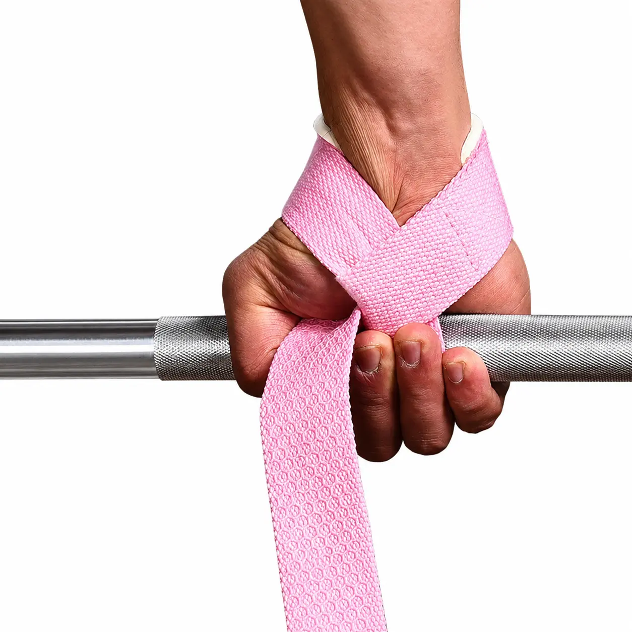 Heavy-Duty Wrist Support Strap for Pull-Ups, Deadlifts, and CrossFit Training – Adjustable Cotton-Polyester Blend with Reinforced Padding and Non-Slip Grip for Adult Athletes