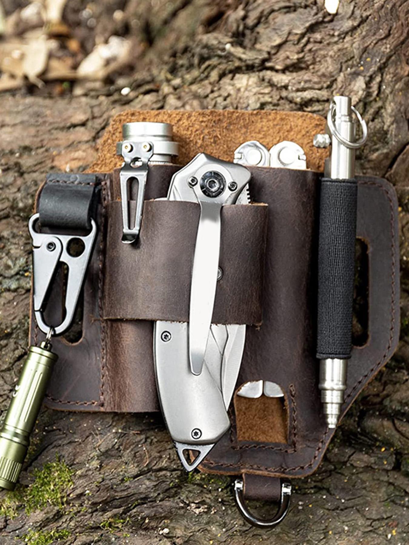 Men's Casual Solid Color Belt Bag, Multi-functional Waist Bag, Waist Slip Pocket, Outdoor Multitool Kits for Fishing Hunting Foraging, Casual High-quality Daily Commuting Bag Men's Casual Solid Color Belt Bag, Multi-functional Waist Bag, Waist Slip Pocket, Outdoor Multitool Kits for Fishing Hunting Foraging, Casual High-quality Daily Commuting Bag