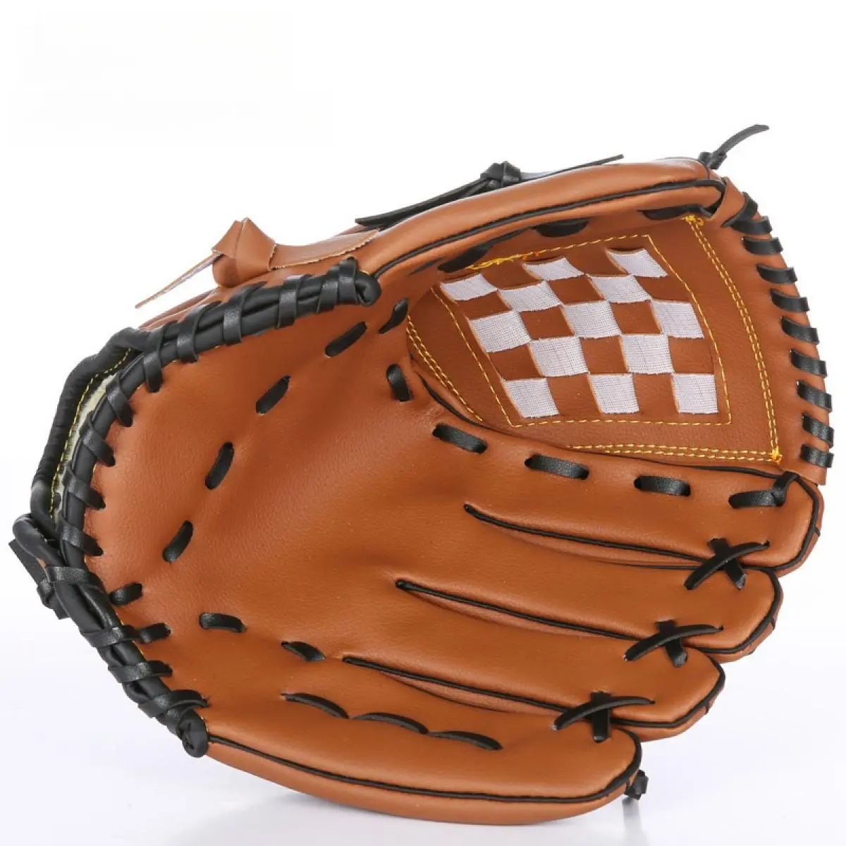 Unisex Baseball Infielder's Glove - Durable Thick PVC-Polyester Blend, Multi-Size for Youth & Adult Training/Competition