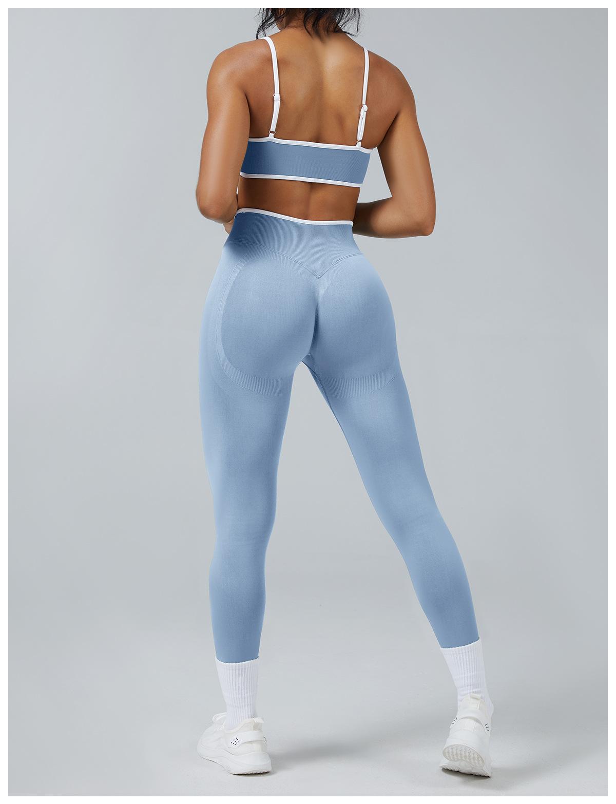 2PCS Yoga Suit Seamless Sports Set Gym Outfits Women Tracksuit Running Workout Clothes Sports Bra Athletic Wear Yoga Clothing