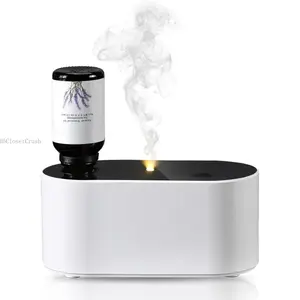 Waterless Diffuser for Essential Oil, Scent Air Aromatherapy Diffuser, Mini Portable Aroma Diffusers with 3 Mist Modes, Cycle Start, for Room Home Office BedroomH5ClosetCrush