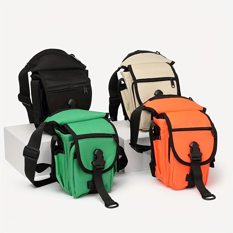 Motorcycle Leg Bag - Thigh Bag for Women with Adjustable Strap and Buckle Closure - Foldable and Unlined Nylon Storage Waist Pack