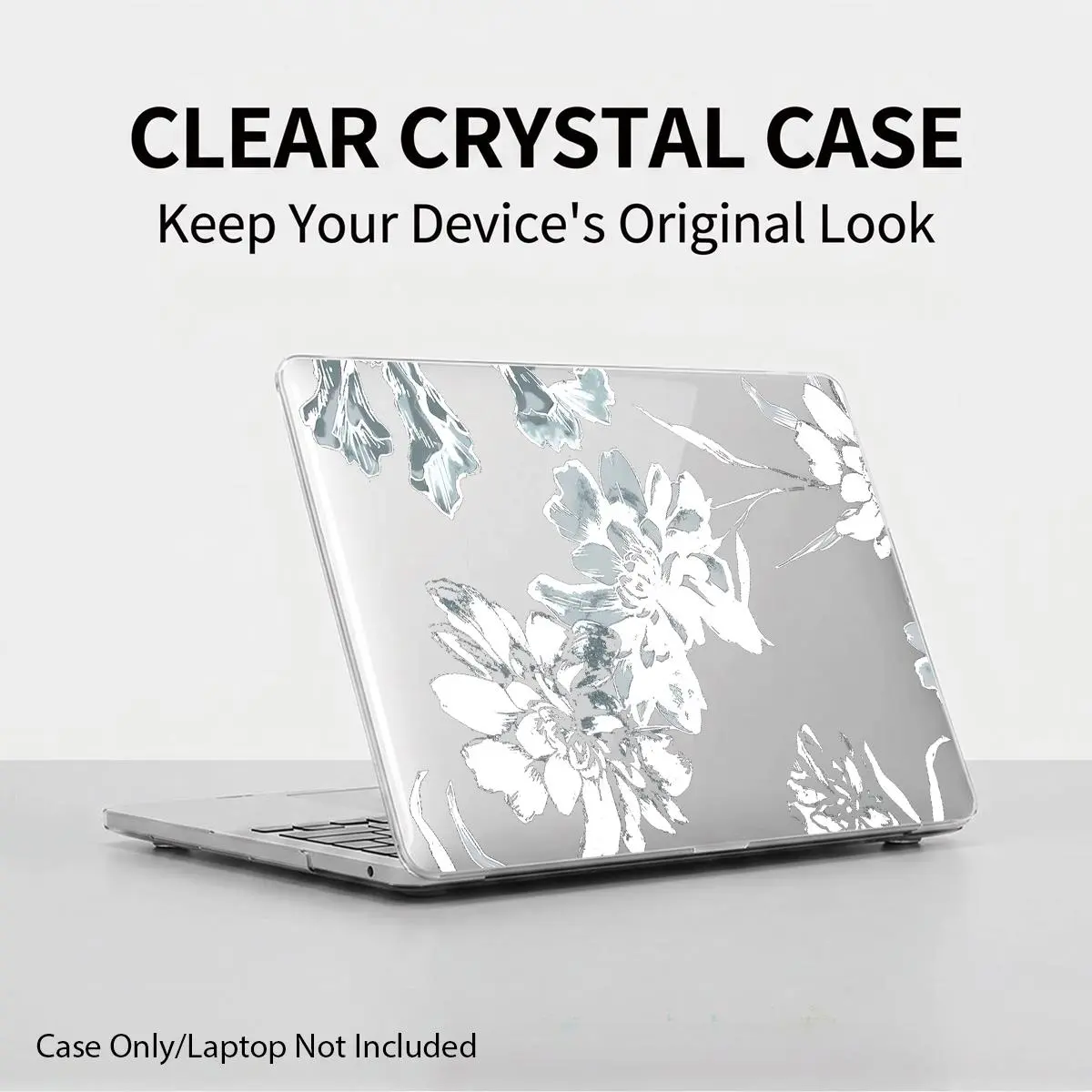 Clear Crystal Shockproof Case for MacBook/matebook,Full Transparent Hard PC Cover with Cooling Vents,Snug Fit Laptop Shell,compatible with 13 Neo/13.3 Air/13.3 Pro/13.6Air/14.2 Pro/15Air/16.2Pro/D16/14 Ultra
