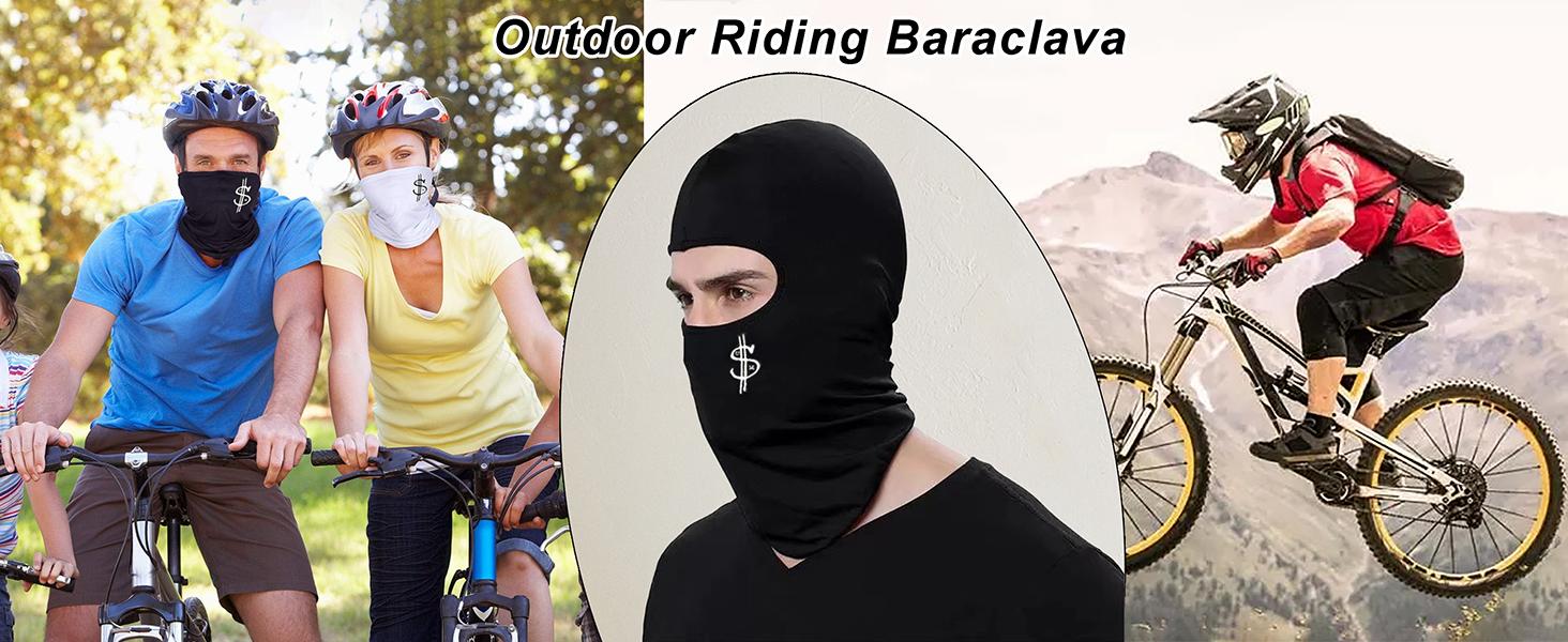 Balaclava Face Mask Cover Sun UV Protection Windproof Scarf Printing Mask Men Women Cycling Motorcycle Riding Ski Mask