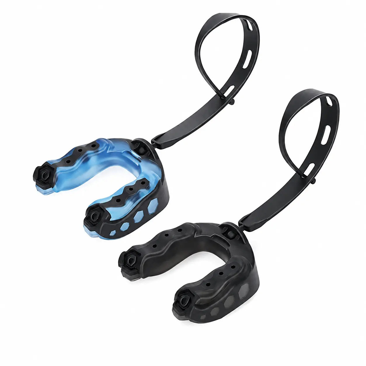 Brace-Safe Custom-Fit Rugby Mouthguard for Braces Wearers - High-Performance, Durable, Comfortable, Impact-Resis, Shock-Absorb Dental Protection with Anti-Grind Design for Youth Players