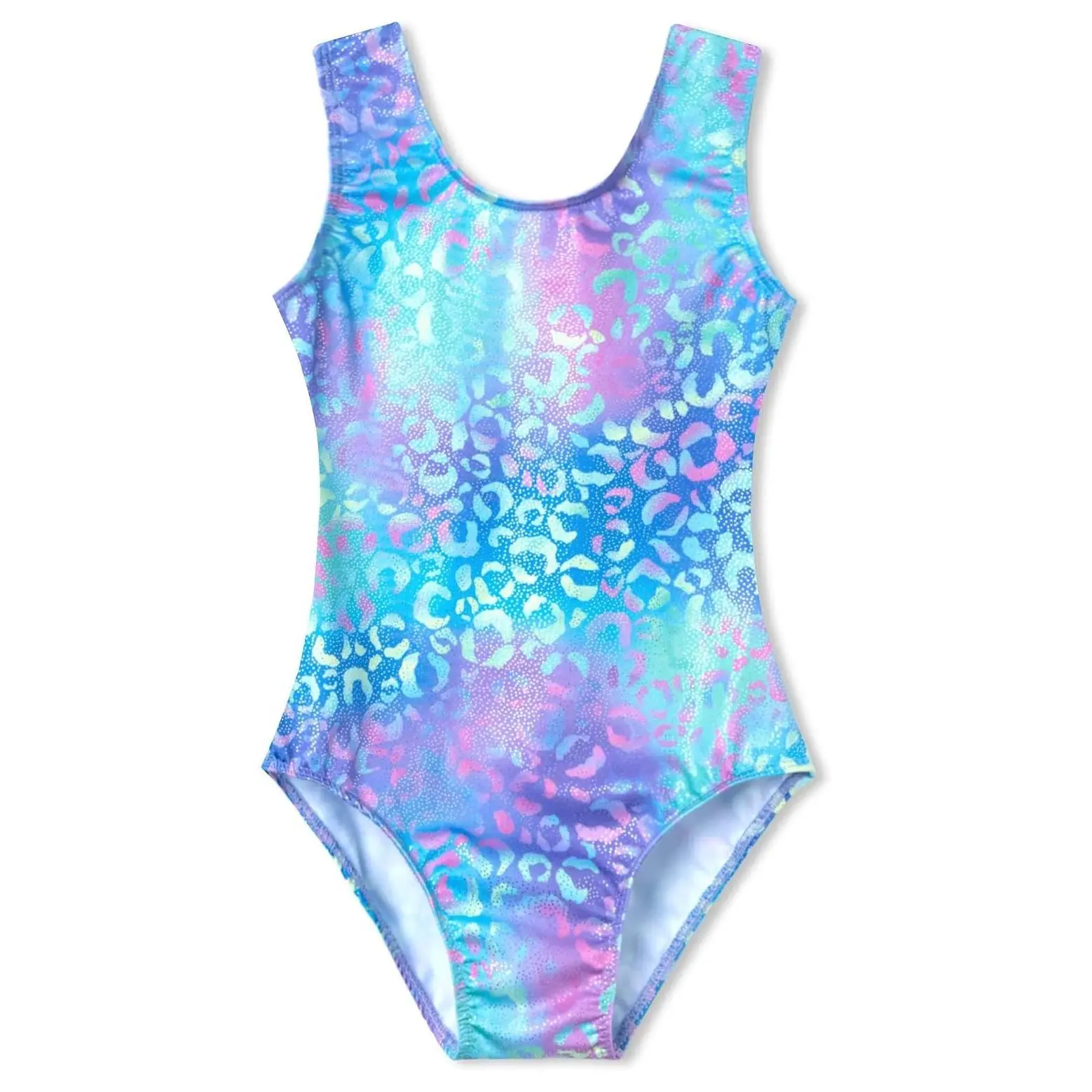 Sparkly One Piece Gymnastics Leotards for Girls Tumbling OutfitsGift