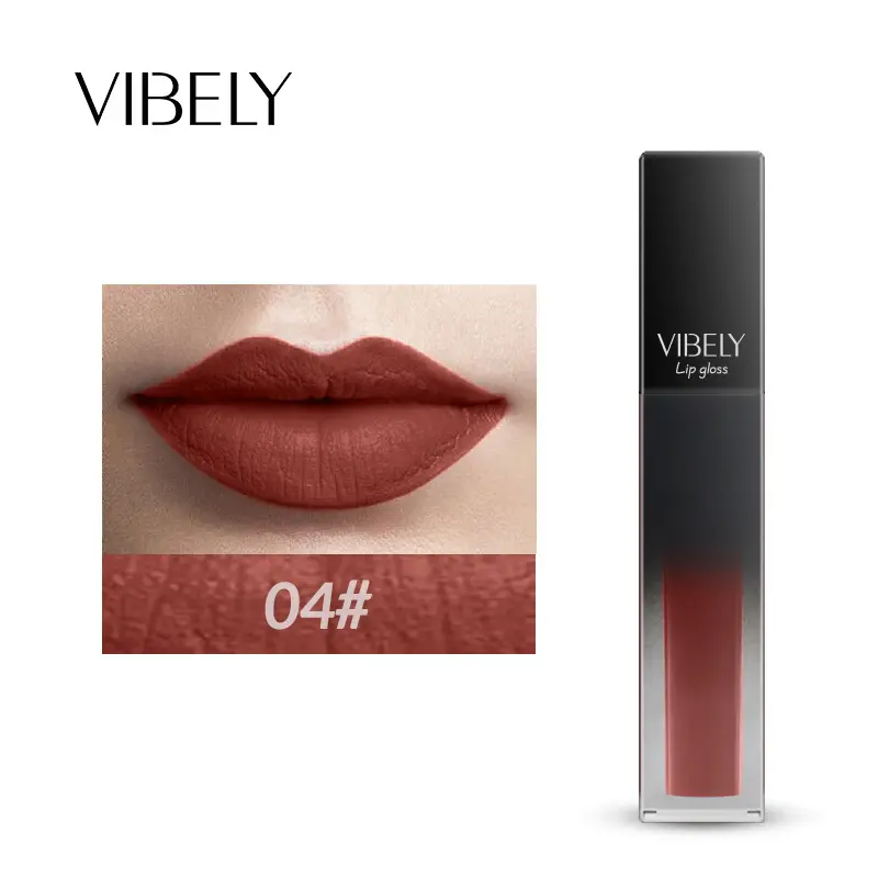 Waterproof Kiss Proof Lip Tint Glaze, All-Day Long Wear Smudge Resistant Liquid Lip Color, Popular Fashion Lip Cosmetics