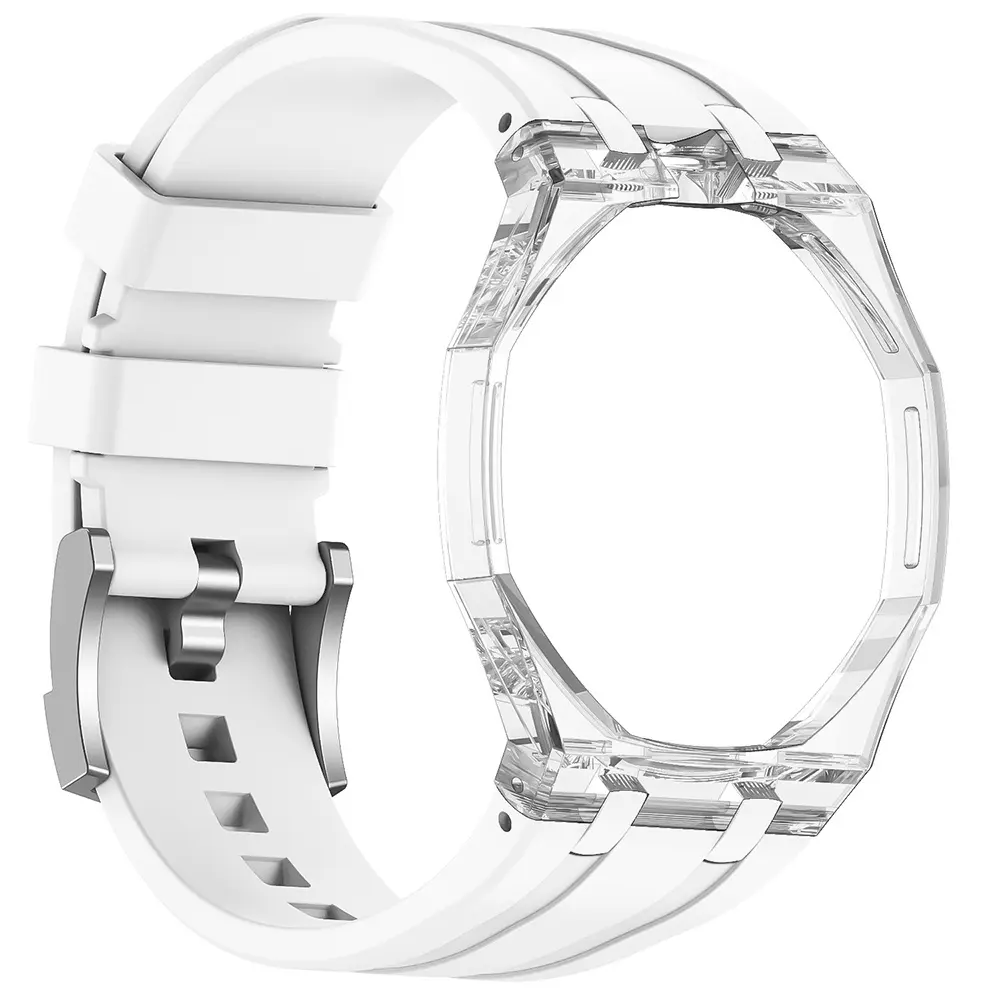 Modification Kit for Swatch *ap Royal Pop Lepine 2026 Series Funky Shell Silicone Strap + Case Smartwatch Accessories for Swatch * Ap Royal Oak 2026 Lepine