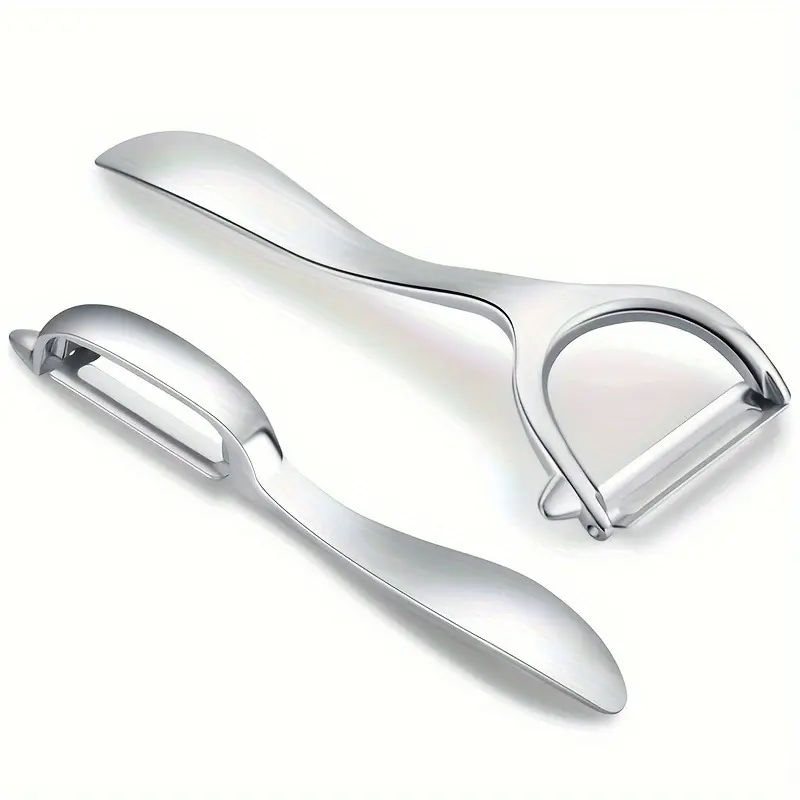 2PCS Vegetable Peeler Set, Y & I Shape Stainless Steel Peelers for Potatoes, Fruits, Vegetables & Cooking