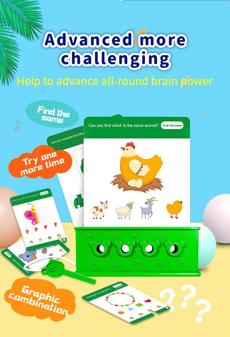 The Logic Key English Children's Educational Toy is a wonderful gift for kids.