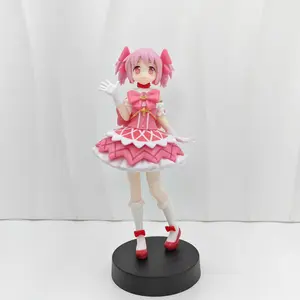 Magic Girl Madoka Magica Homura Akemi Pajama Chibi Anime Model Desktop Decoration, Cute Anime Figure Collectible, Figurine Collectibles, Perfect Gift for Fans
