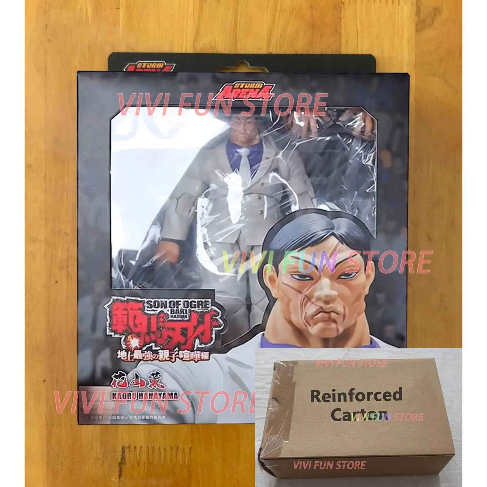 In Stock Storm Toys Arena Kaoru Hanayama 6 inches Hanma Yujiro Hanma 1/12 PVC Anime Figures Model Toys BAKI boy ST Small size
