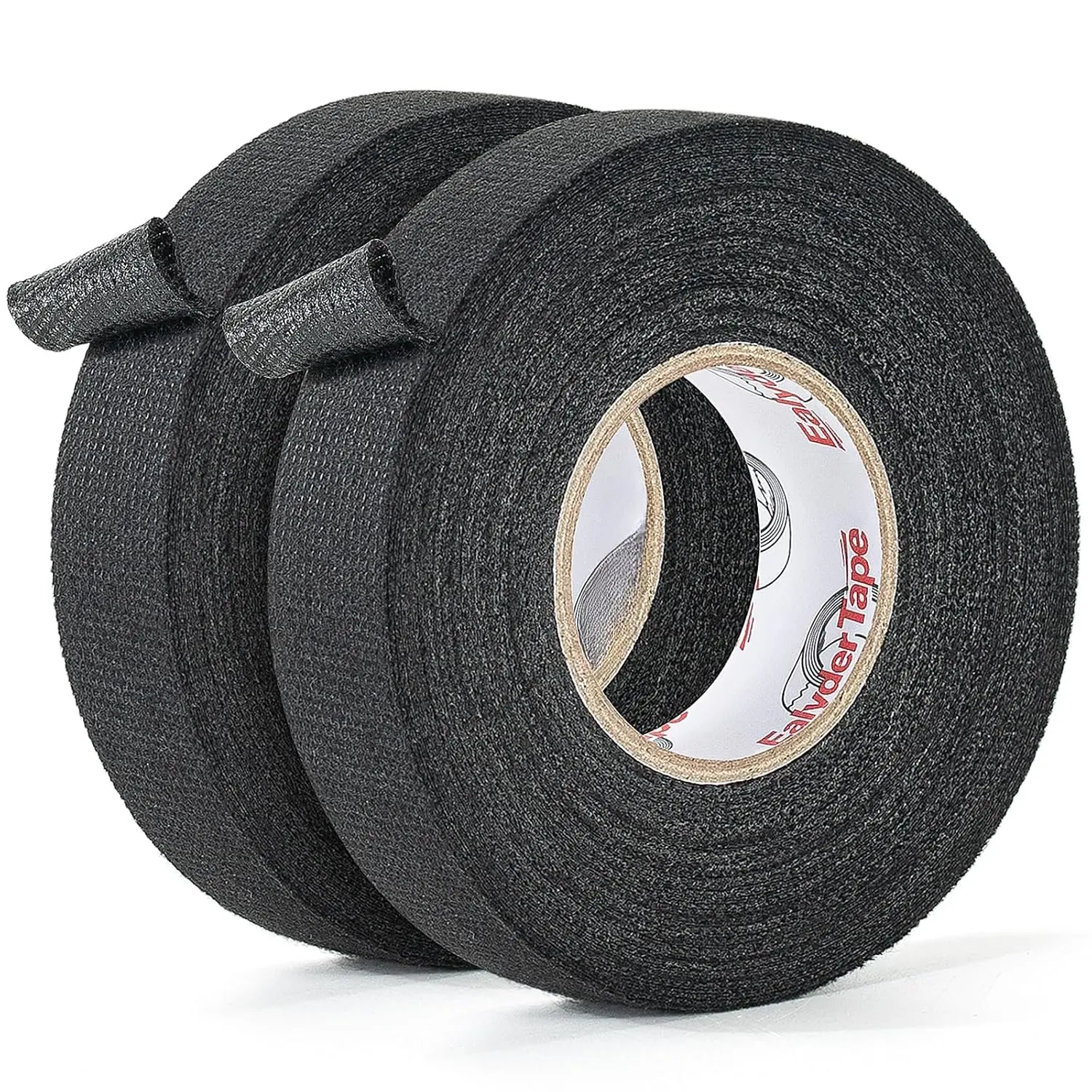 2 Rolls Wire Harness  3/4" x 56FT High Temp Felt Cloth  | Self-adhesive felt cloth  for automotive wire harness &  protection. High temp resistant, reduces noise.