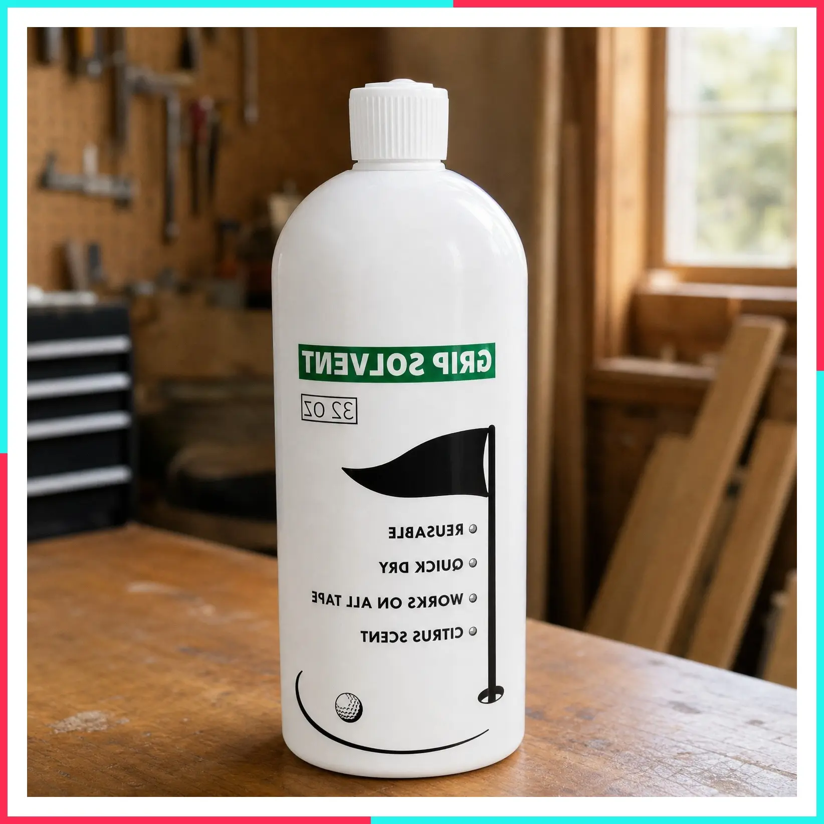 Professional Golf Grip Tape Solvent for Regripping Golf Clubs | Golf Grip Solvent Solution for Easy Regripping and Golf Club Repair