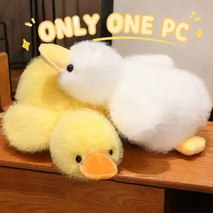 New Plush Duck Stuffed Toy, Large Duck Pillow, Kids Gift, Birthday Present, Holiday Decoration, Romantic Gift, and Colors Available, Stuffed Animal