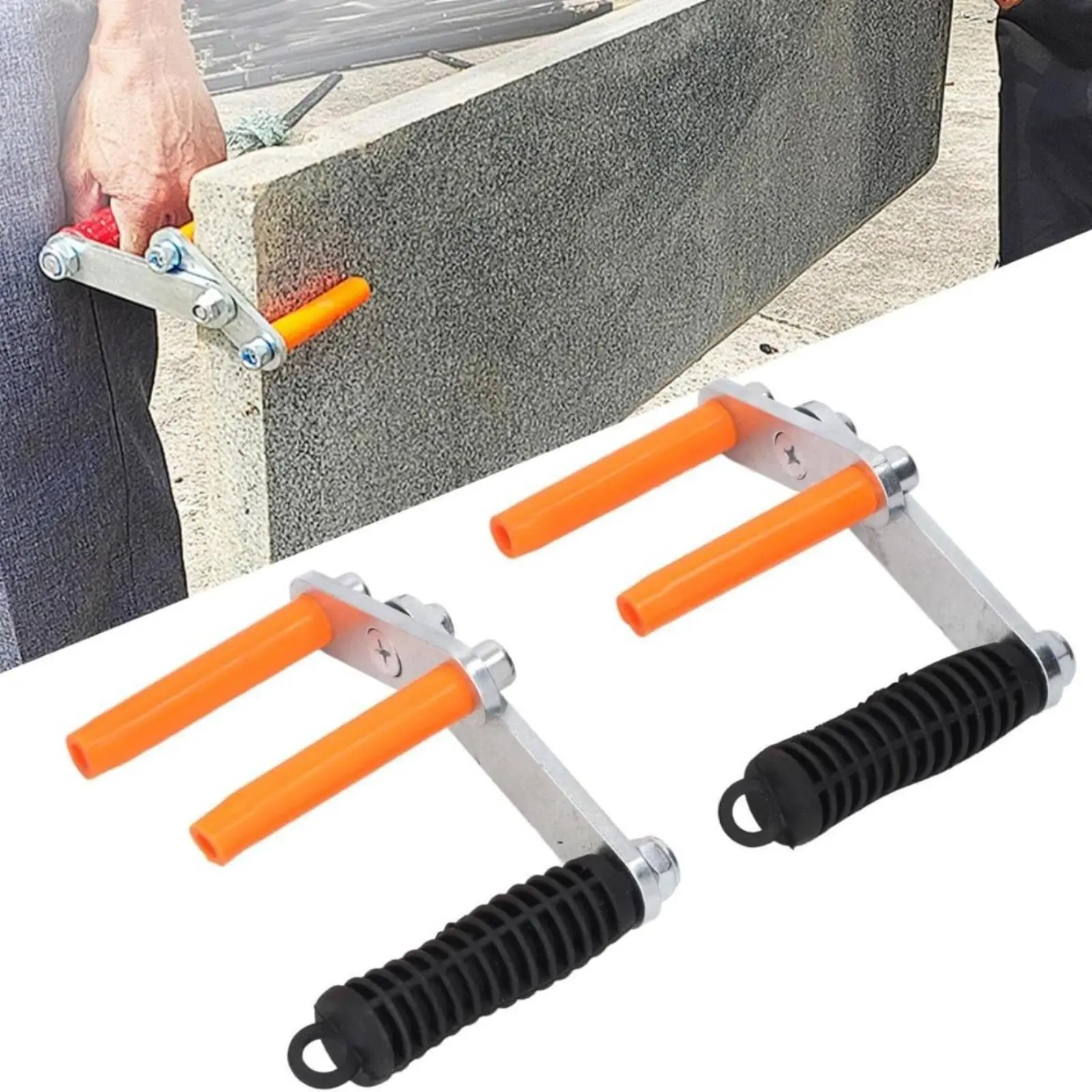 Heavy‑Duty Adjustable Drywall Panel Lifting Clamp, 253 LBS Load‑Capacity Steel Grip Handle, Portable Carrying Tool for Drywall, Glass, Doors and Flat Sheet Panels Handling