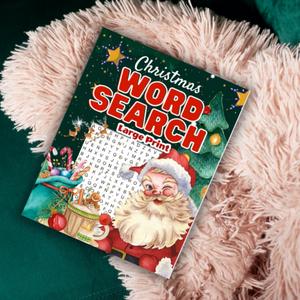 Christmas Word Search For Adults Large Print: 1000 Christmas Word Search Puzzle Books For Adults, Large Print Word Search Puzzles For Seniors, Holiday Word Search Books With Solutions
