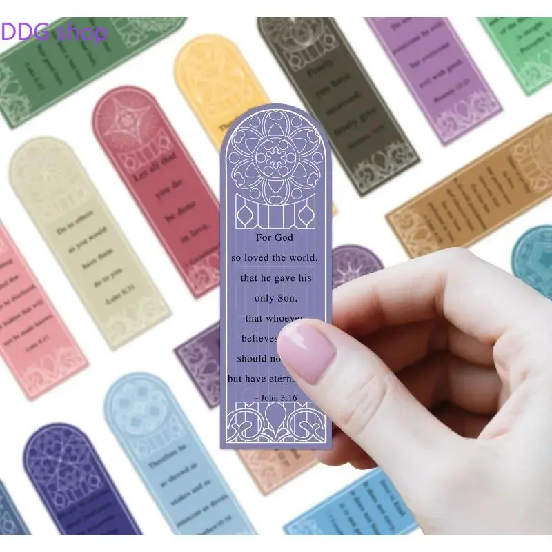 30 Pack Inspirational Quote Paper Bookmarks, Aesthetic Page Marker Cards, Literary Text Book Clips, Cute Reading Stationery Accessories, Ideal Study Supplies & Thoughtful Gift for Book Lovers, Students, Classroom Reading, Library Notes & Back To School Ma