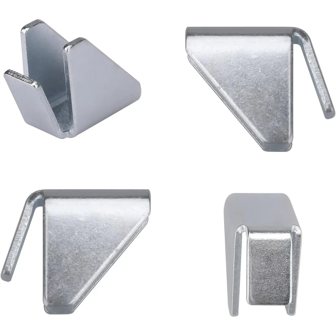 Shelf Clips Bracket  for Husky Garage Cabinet, Removable Metal Shelf Support Clips Inside Storage Cabinet, Pack of 4