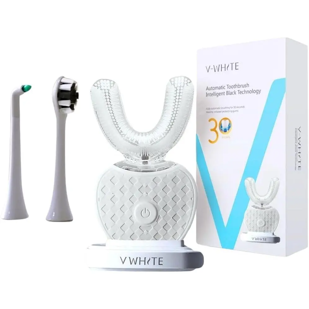 Ultrasonic U Shaped Auto Brush for Adults - Automatic Toothbrush