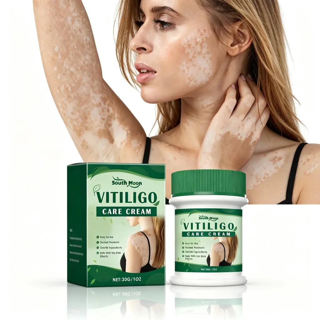 South Moon Vitiligo Repair Massage Cream – Natural Non-Toxic Hydrating Body Moisturizer for Whole-Body  Care, Improves Pigmentation & Repairs , Gentle Formula for All  Types