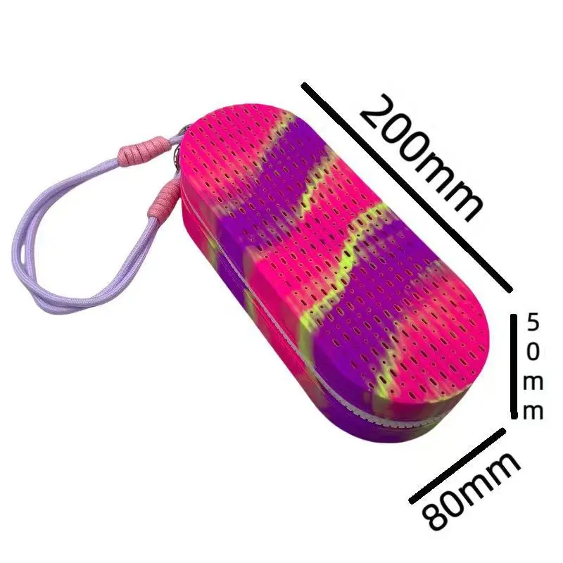 Silicone glasses protective box, double-sided breathable large-capacity swimming  box, portable anti-drop storage bag, swimming mirror box, storage bag. safety men mirrored goggles polarize sport stylish windproof design