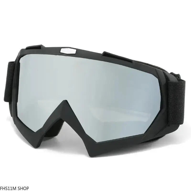 Oversized Spherical Ski Goggles With Vibrant Color Mirror Lenses, Impact Resistant Anti-Glare Protective Eyewear, Windproof Dual-Purpose Gear For Snowboarding, Skiing And Off-Road Mountain Biking