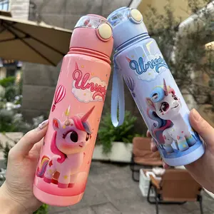 FANTIA 23.67oz/23.6 Thermal-Resistant Portable Water Bottle with Hot/ Retention - Cute Sealed, Gym, - -Resistant Glossy Print & (Outdoor, Travel) - Ideal Gift