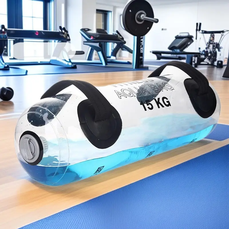 Water injection weightlifting squat physical exercise croissant weight-bearing sandbag weight-bearing equipment weight-bearing water bag fitness water bag