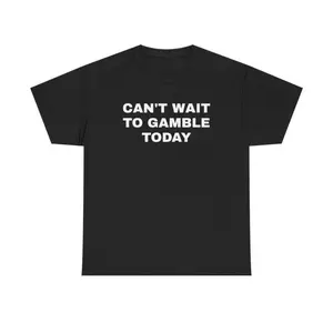 Bold Gambling Enthusiast T-Shirt For Casino Lovers . T-Shirt For Men And Women
