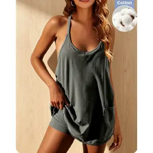 Flattering V-Neck Spaghetti Strap Dress| Perfect for All Summer Occasions