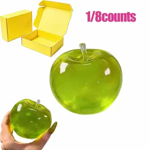 8-Piece Squid Package Toy Set, Includes Apples, Blocks, Salamanders, Capybaras, Plush Squid, Kids Squeeze Toys, Squishy Fidgets, Party Gift, Squishies Set