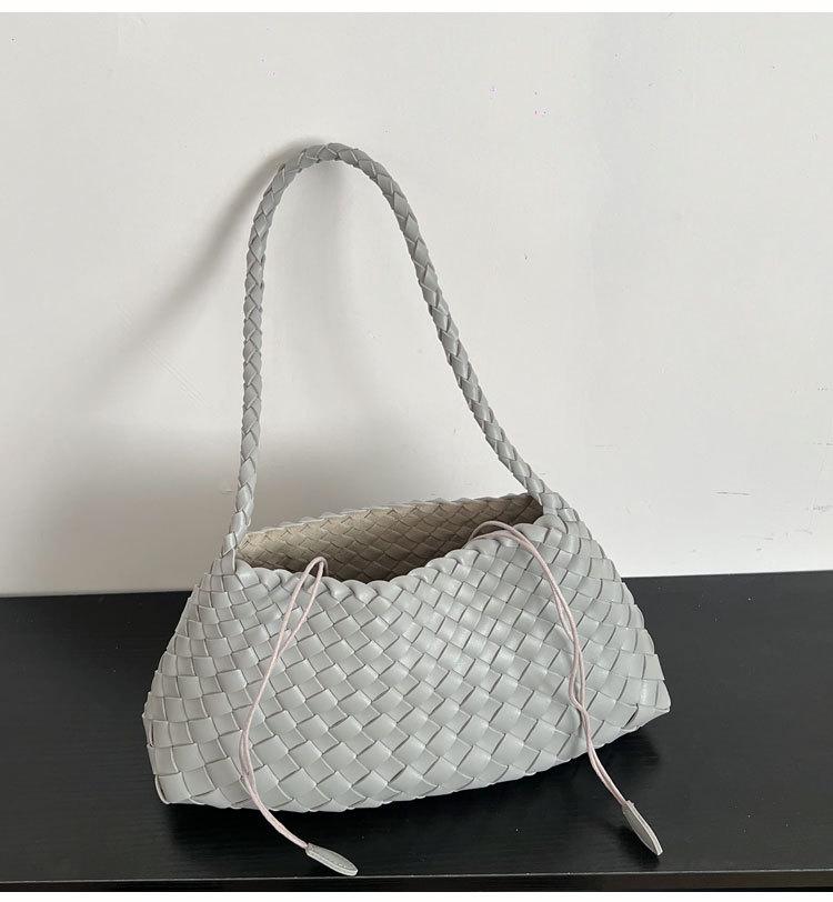 MLS6253 Hand-woven Underarm Bags for Women 2025 New Retro Portable Shoulder Bags Big and Small Bags