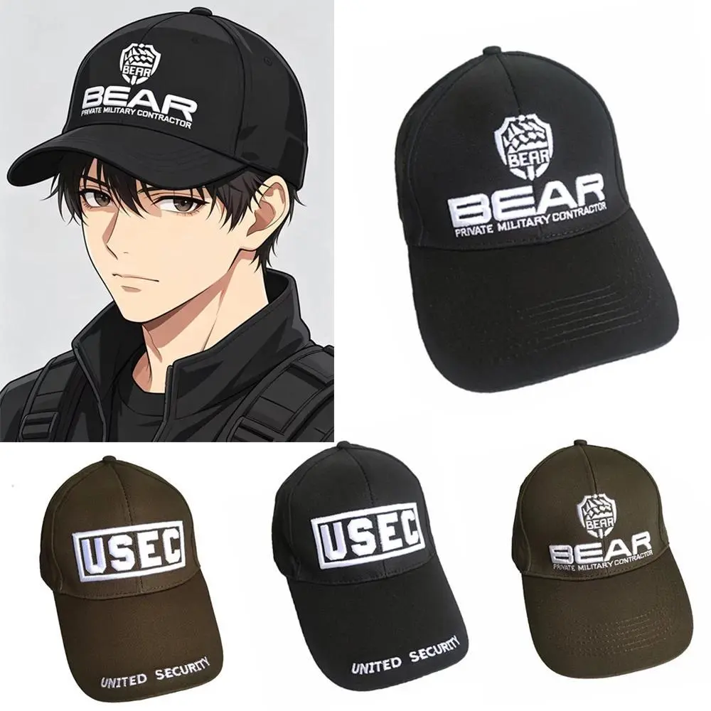 USEC BEAR Baseball Cap Escape from Tarkov Baseball Cap Cosplay Prop Sun Hat Tactical Hat Adjustable Hip-Hop Cap