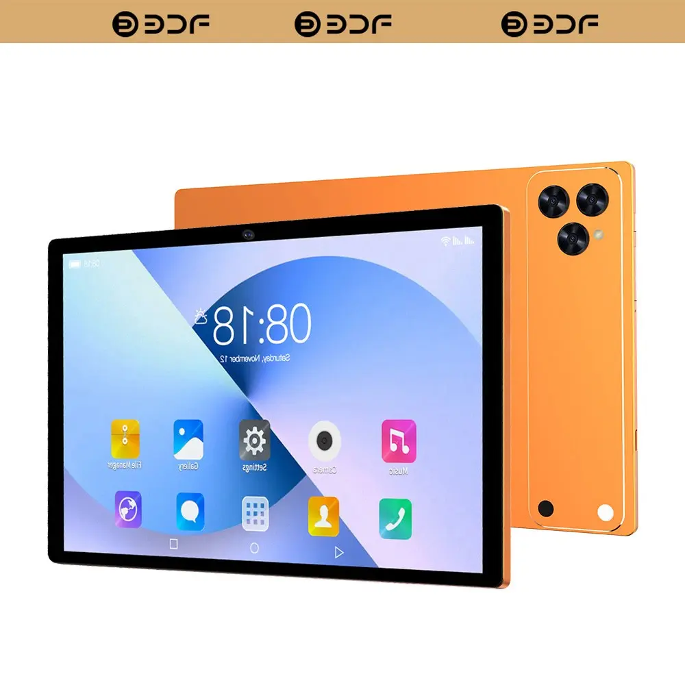 Bdf 2026 New Tablet, 10.1-Inch Android 13, 1920x1200 Octa-Core HD IPS Touchscreen, 4GB+64GB, 6000mah Battery, Office & Leisure Use