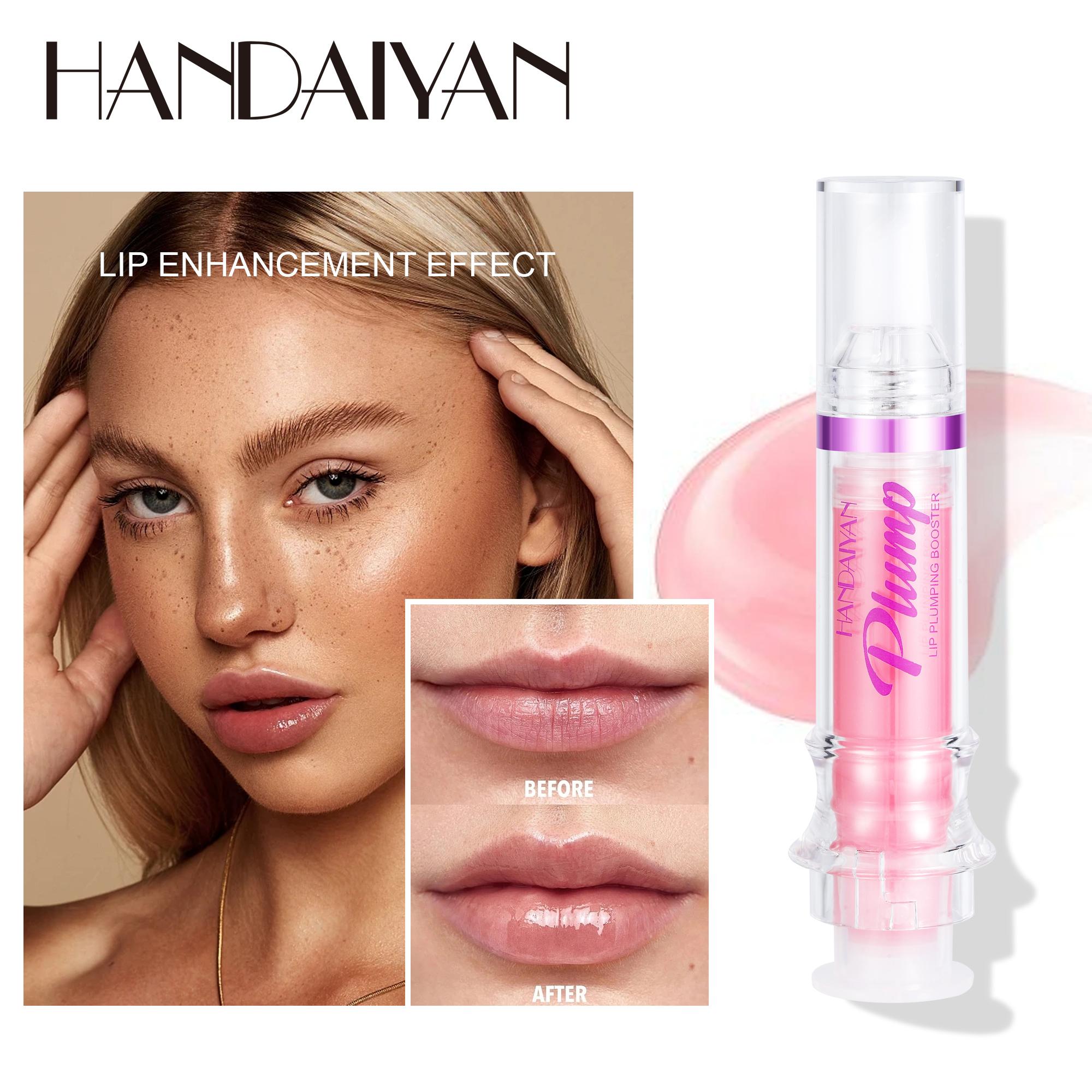Mirror Finish Plump Lip Gloss, Radiant Makeup Effect, Spring Press Design, Multiple Jelly Colors Available, Single Item Liquid Form