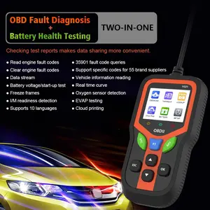 Gasoline Car Fault Detector V321, Handheld Obd Scanner, Auto Repair Tool, Diagnostic Code Reader, Automotive Accessories