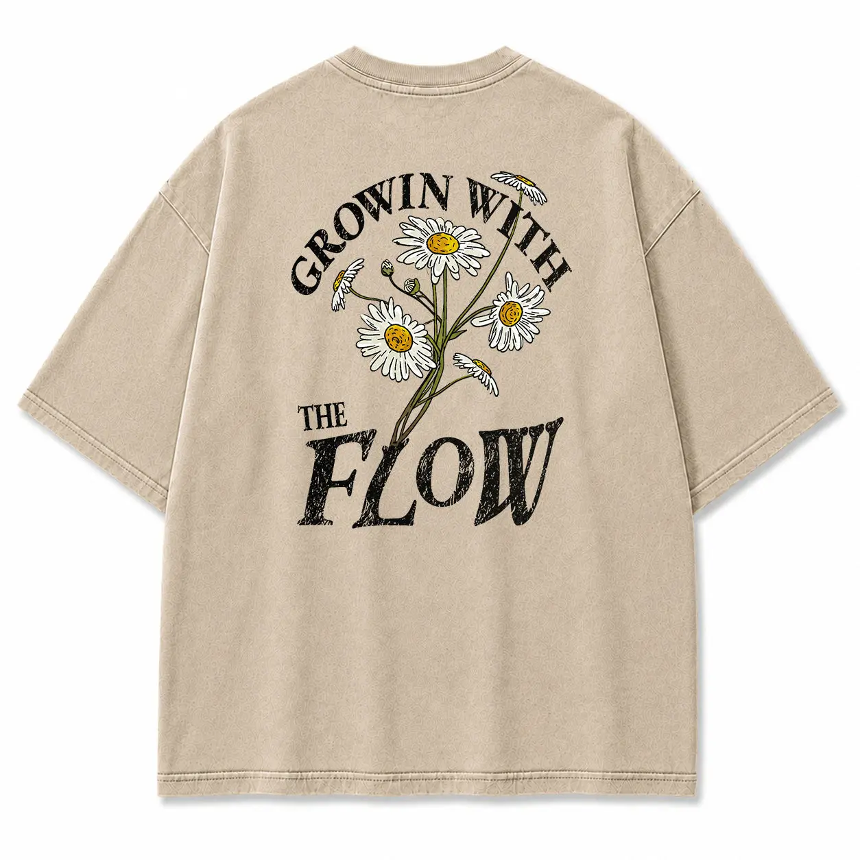 Easewild Grow With The Flow Daisy Graphic T-Shirt