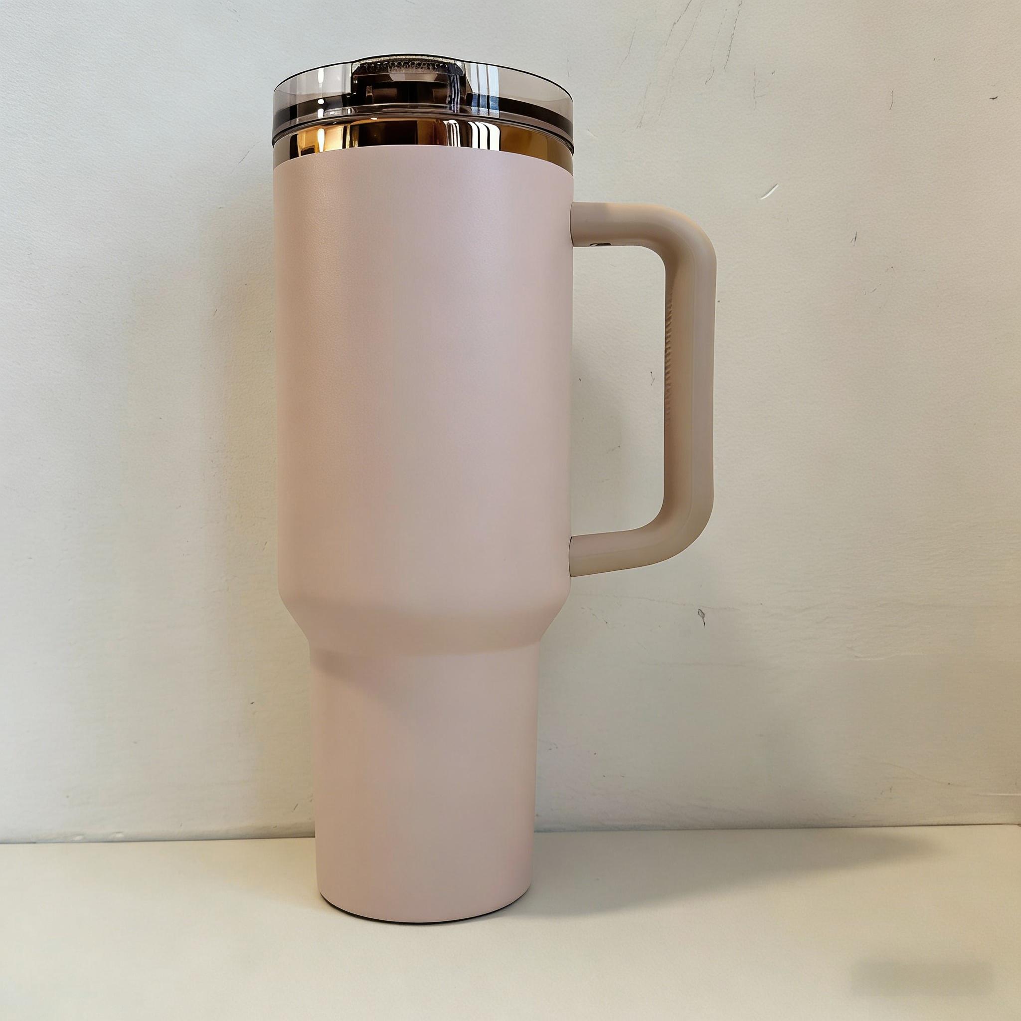 Giant Straw Cup Pro for Office, Home, and Car Use, Stylish Stainless Steel, Large Capacity,40oz Stainless steel