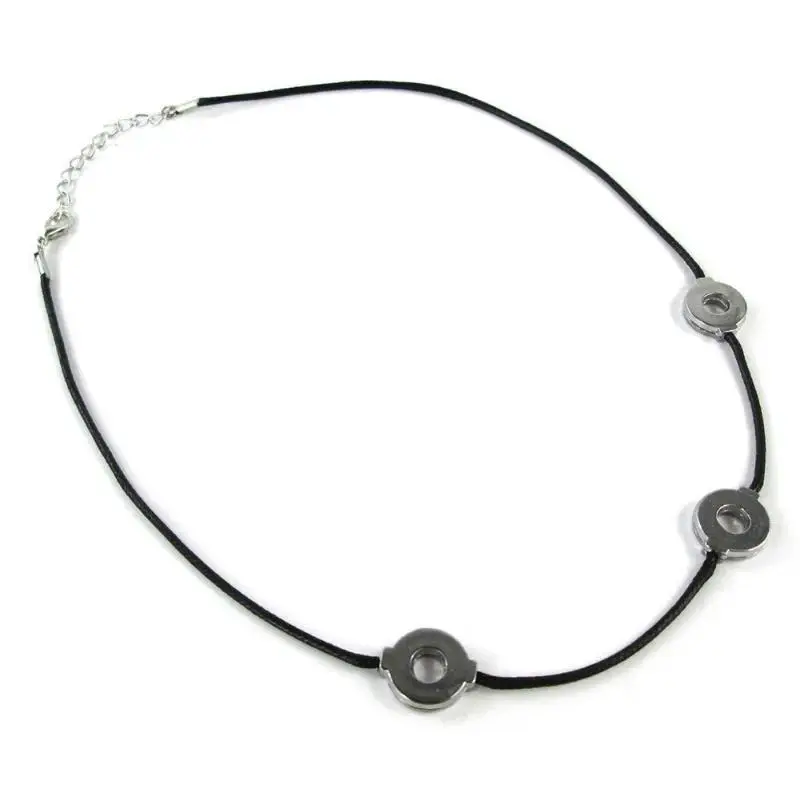 1pcs Naruto Bsarai Akatsuki Titanium Steel Itachi Cosplay 3 Loops Necklace Pendants Cartoon Jewelry Cool Men Women Gifts