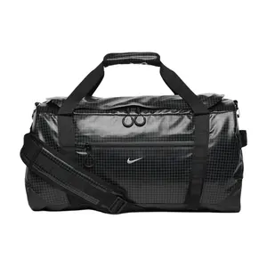 Nike Polyester Crossbody Bag for Men and Women – Black and Light Smoke Gray