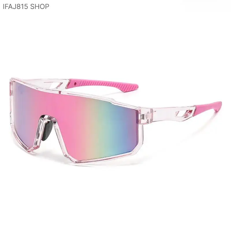 Adults' Full-Rim PC Cycling Sunglasses with UV400 Lenses - Mirrored, Wraparound, Windproof, Lightweight, Outdoor-Safe, for Bikes, Female Riders, Driving, Cycling Gear, Outdoor Riding, Uv Protection Women's Sunglasses, Wrap Around Women's Sunglasses