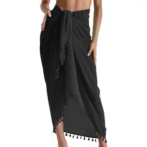 Sarong Cover Up Womens Beach Cover Up Bikini Bathing Suit Swimsuit Swimwear Coverup Sarong Pareo Wraps for Women