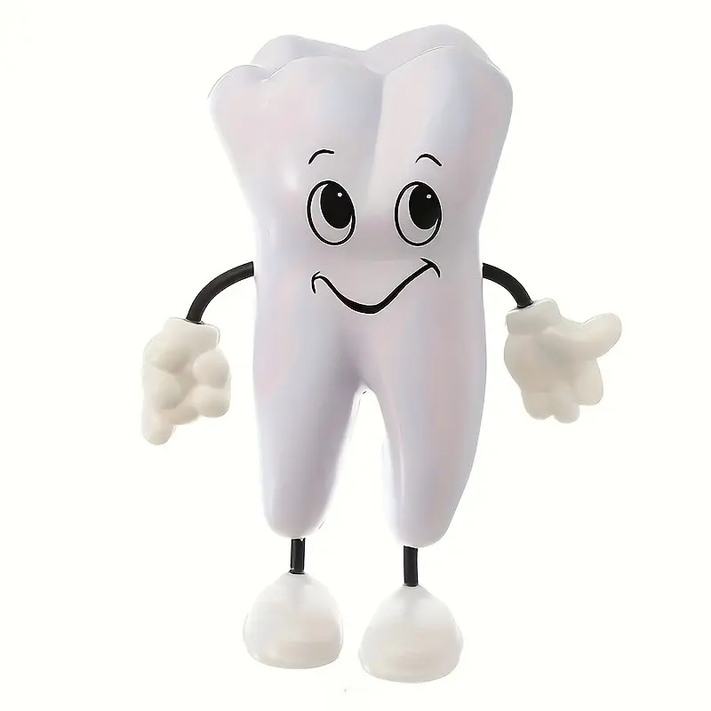 PU Material Dental Model Ornament, Mouth Rebound Decompression, Party Gathering Graduation Birthday Gift, Dental Promotional Ornament