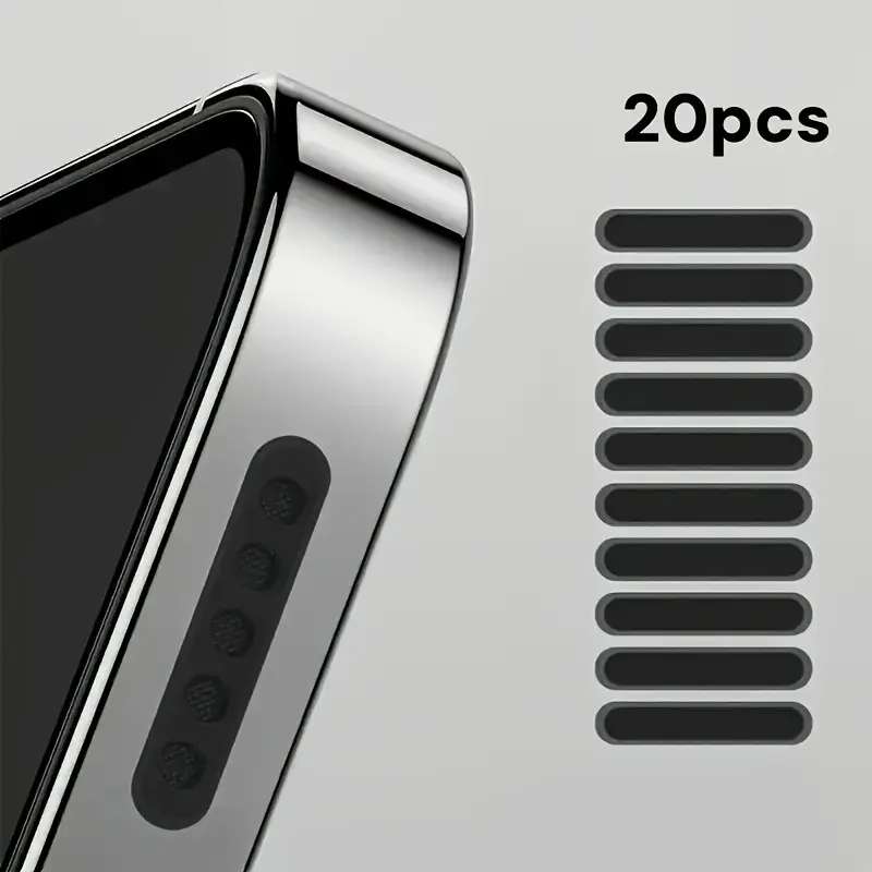 20 Nylon Phone Speaker Dust Covers, Protector Cover, No Electronics/battery Needed, Easy Installation, Enhances Sound Quality, Flexible Protective Mesh, Dustproof Design Covers