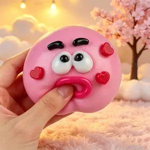 New Squishy Dog Face Swap, Soft Moldable Cute Slow Rise, Relaxing Sensory Fidget, Anxiety Stress Relief, Fun Desk Accessory for Adults, Sensory Fidget Squishies