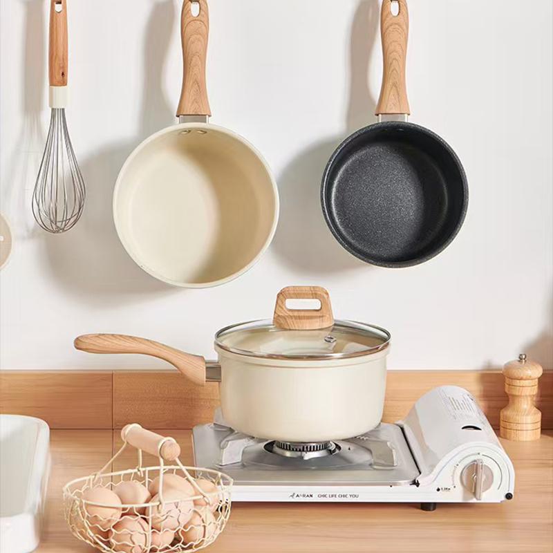 Non-stick Cookware Set, 7 Counts/set Including Pan & Pot & Lid, Kitchen Cooking Utensils Set for Home Use