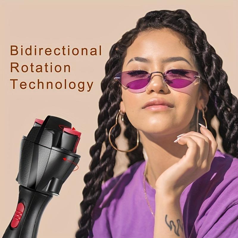 Automatic Braider Machine, Electric Braiding Tool for DIY Hairstyles, 360-Degree Rotating Smart Curling Tool for Perfect Christmas Gift